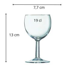 ARCOROC Verre à pied verre 19 cl Ballon Clearance