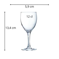 ARCOROC Verre à pied verre 12 cl Elegance Sale
