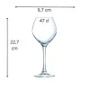 Verre à pied verre 47 cl Magnifique - ARCOROC Clearance
