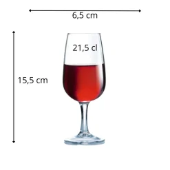 Verre à pied verre 21,5 cl Viticole - ARCOROC Outlet