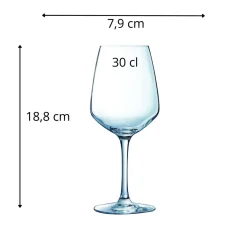Verre à pied verre 30 cl V.juliette - ARCOROC
