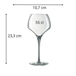 CHEF & SOMMELIER Verre à pied verre cristallin 55 cl Open Up Outlet