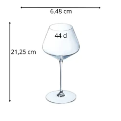 CRISTAL D'ARQUES Verre à pied verre cristallin 44 cl Ultime Clearance