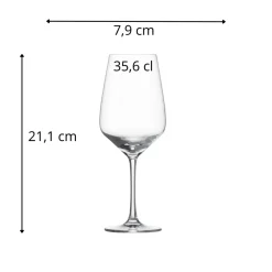 SCHOTT ZWIESEL Verre à pied verre cristallin 35,6 cl Taste Best