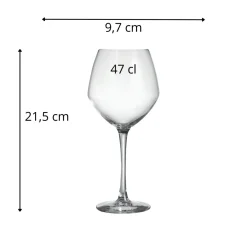 CHEF & SOMMELIER Verre à pied verre cristallin 58 cl Cabernet Vin Jeunes Best