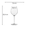 BORMIOLI ROCCO Verre à pied verre cristallin 38 cl Uno Outlet