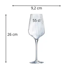 Verre à pied verre cristallin 55 cl Symetrie - CHEF & SOMMELIER Sale