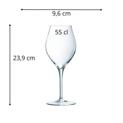 CHEF & SOMMELIER Verre à pied verre cristallin 55 cl Exaltation Sale