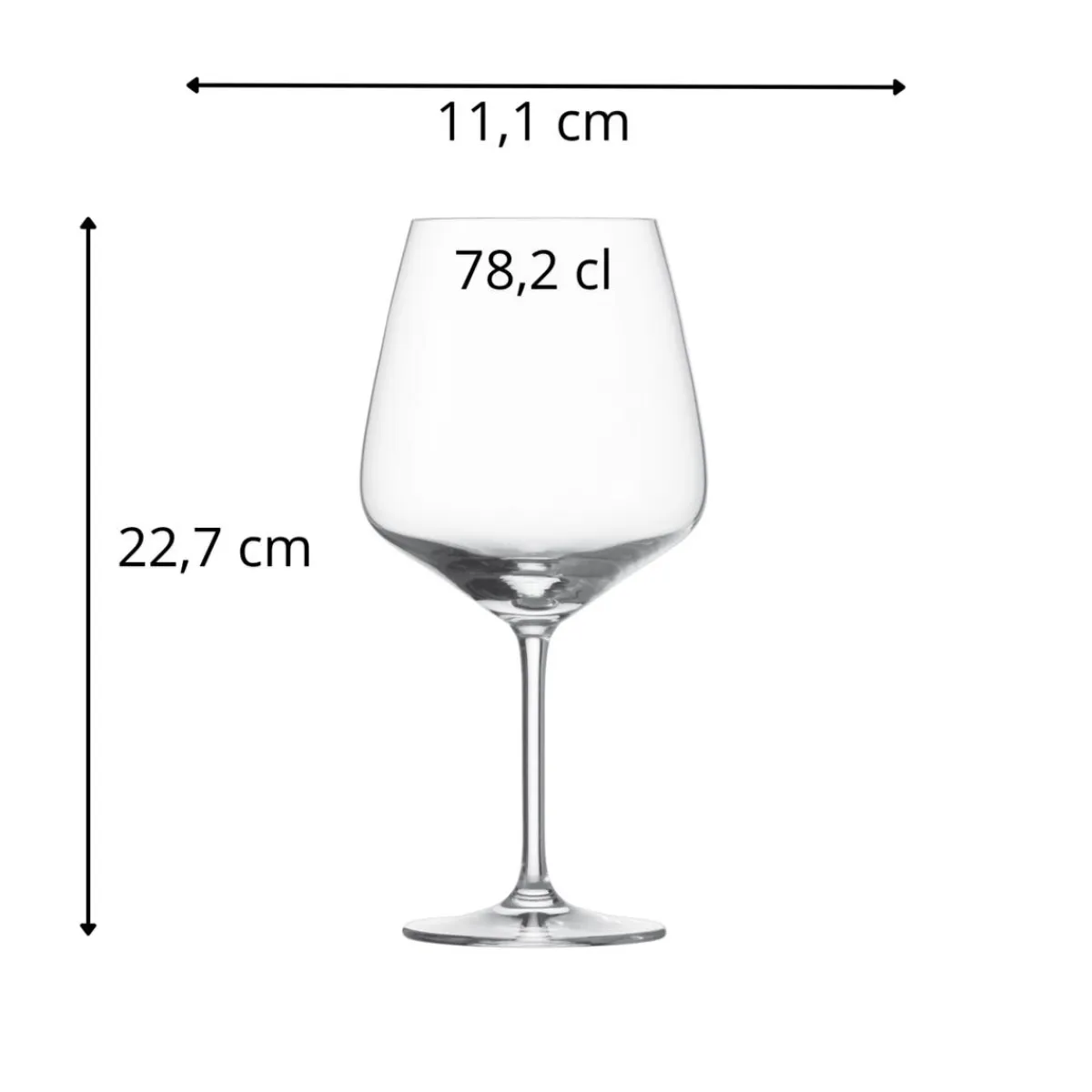 CHEF & SOMMELIER Verre à pied verre cristallin 75 cl Cabernet Online