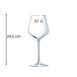 CHEF & SOMMELIER Verre à pied verre cristallin 74 cl Sequence Sale