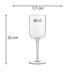 LUIGI BORMIOLI Verre à pied verre cristallin 40 cl Bach Outlet