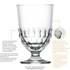 Verre à pied verre pressé 31,5 cl Artois - LA ROCHERE Clearance