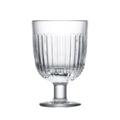 LA ROCHERE Verre à pied verre pressé 22 cl Ouessant Discount