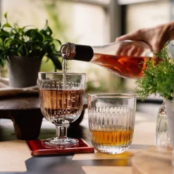 LA ROCHERE Verre à pied verre pressé 22 cl Ouessant Discount