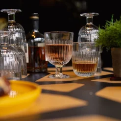 LA ROCHERE Verre à pied verre pressé 22 cl Ouessant Discount