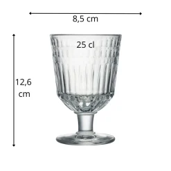 Verre à pied verre pressé 25 cl Panama - ACCOLADE Best