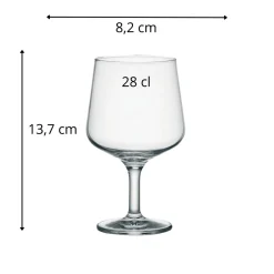 Verre à pied verre trempé 28 cl Colosseo - BORMIOLI ROCCO Best