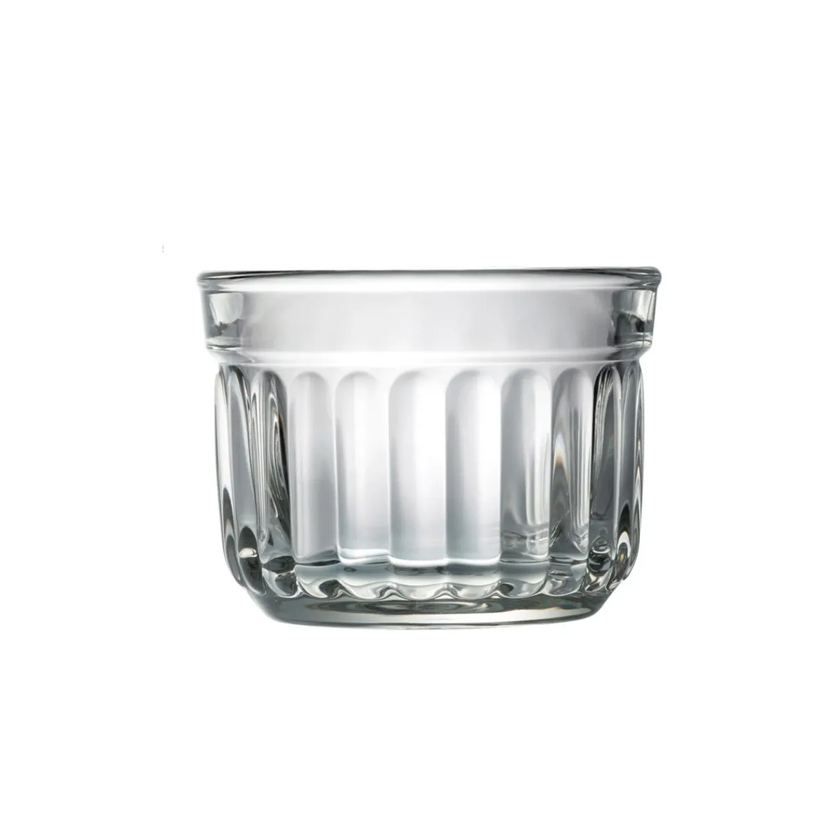 LA ROCHERE Verrine droit transparent verre pressé Ø 8,3 cm Delice Clearance