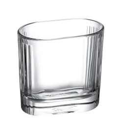 LA ROCHERE Verrine ovale transparent verre pressé 74 mm Riviera Discount