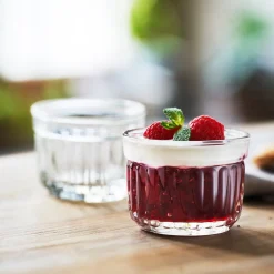 Verrine transparent verre pressé Ø 7 cm Delice - LA ROCHERE New