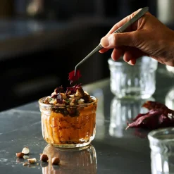 LA ROCHERE Verrine transparent verre pressé Ø 9,65 cm Delice