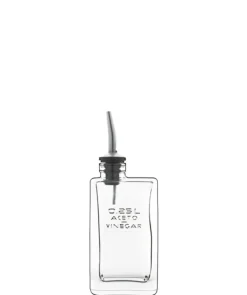 Vinaigrier transparent 7,4x5x14,3 cm Optima - LUIGI BORMIOLI Best