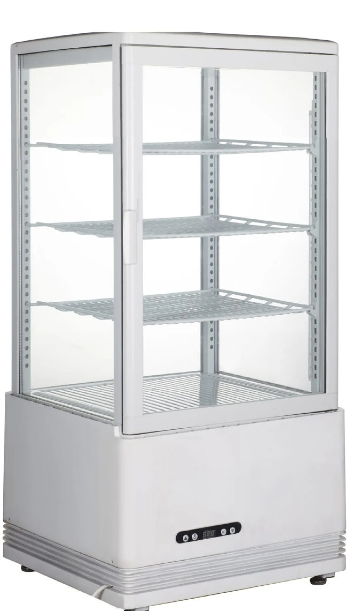 Vitrine refrig 68l blanc blanc froid positif 68 L 4 niveaux - HENDI Clearance