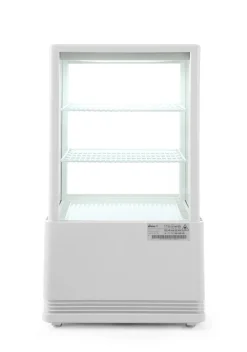 Vitrine refrig 58l blanc blanc froid positif 58 L 3 niveaux - HENDI Outlet