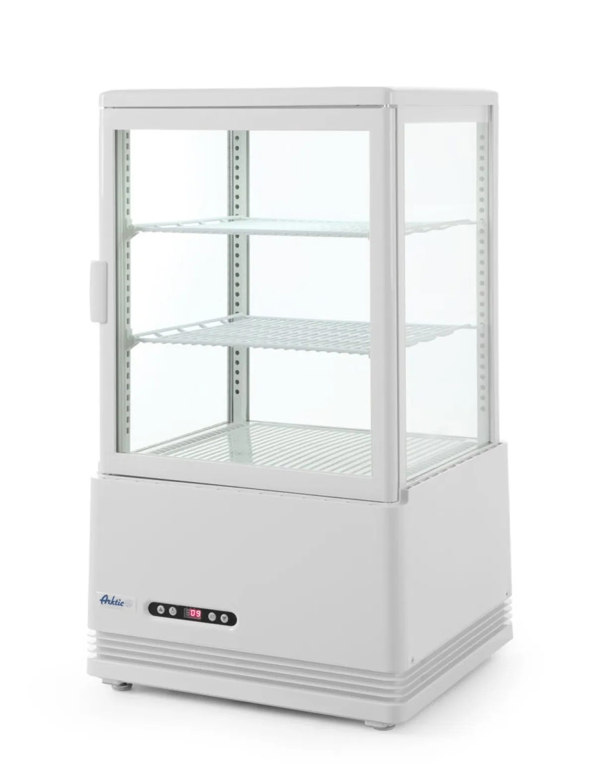 Vitrine refrig 58l blanc blanc froid positif 58 L 3 niveaux - HENDI Outlet