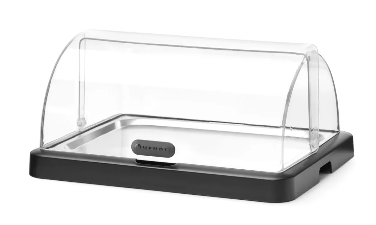 HENDI Vitrine réfrigérée gn1/1 noir roll top Uniq Clearance