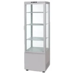 PROINOX Vitrine réfrigérée positive ventillée 235L blanc froid positif 235 L 4 grilles Sale