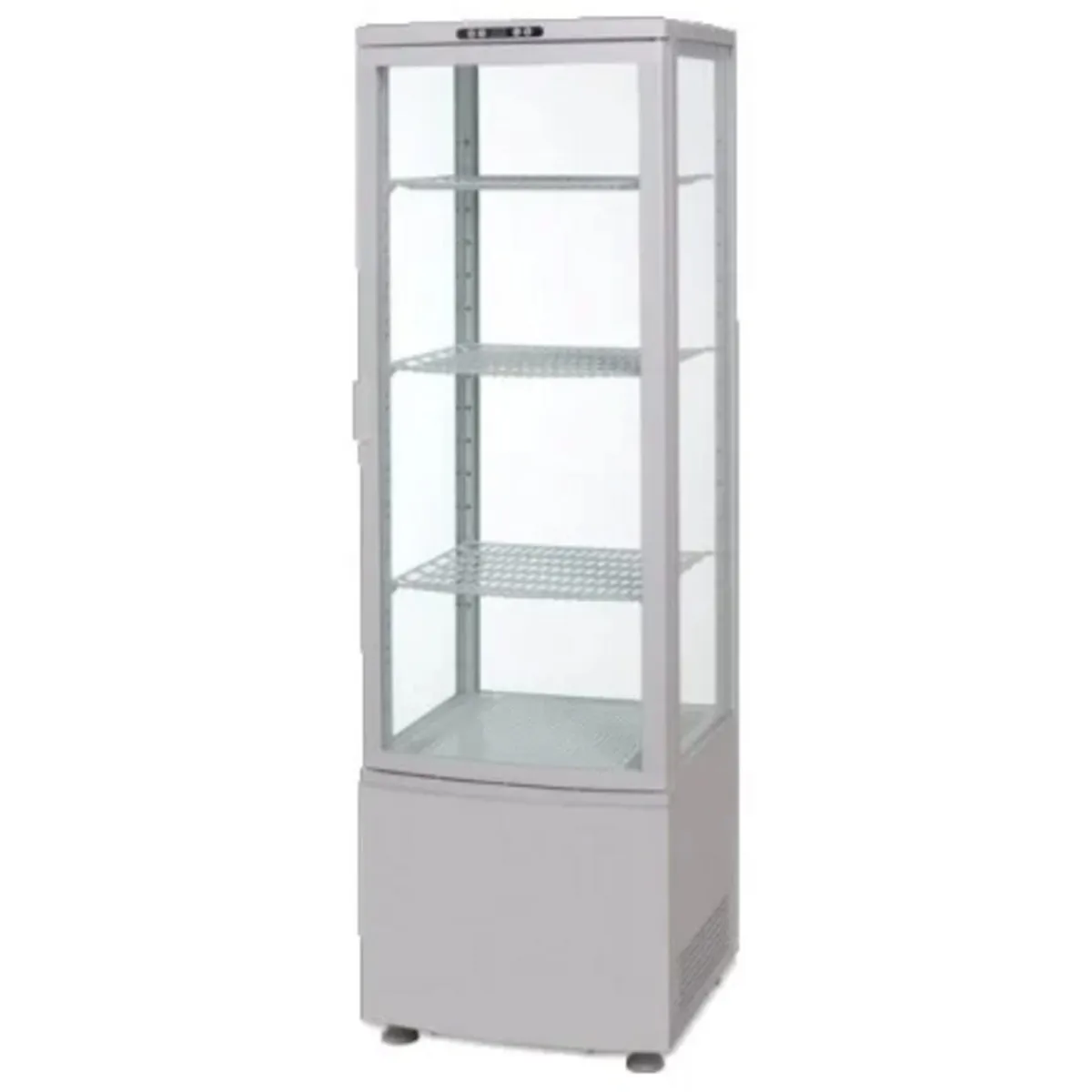 PROINOX Vitrine réfrigérée positive ventillée 235L blanc froid positif 235 L 4 grilles Sale