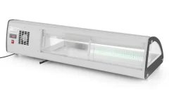 HENDI Vitrine sushi refrig 63l 5x gn 1/3 gris froid positif 5 bac(s) 5 niveaux Sale