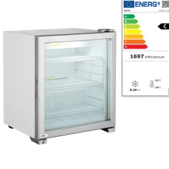 Vitrine table refrig negatif 90l argent froid négatif 90 L 4 niveaux - HENDI Hot