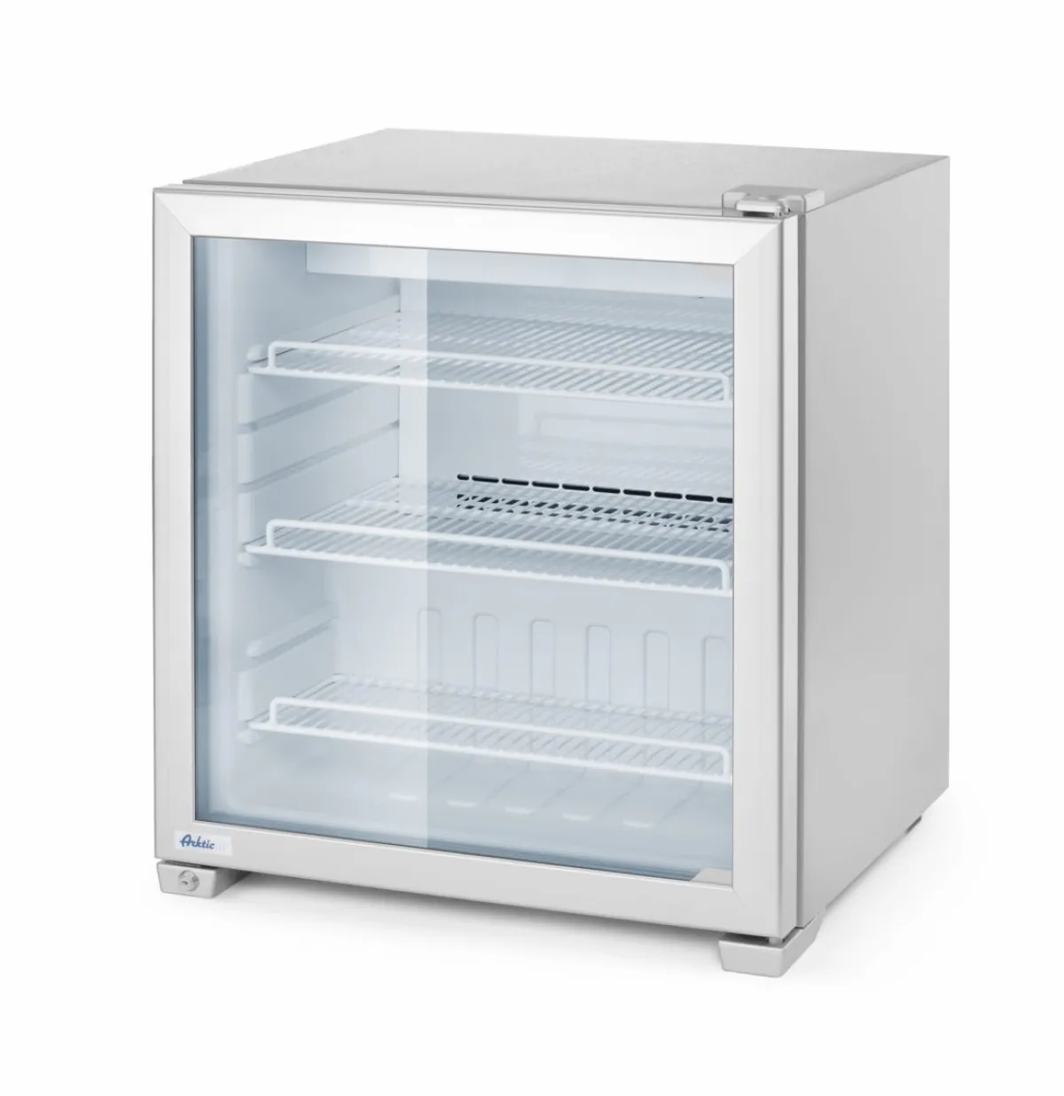 Vitrine table refrig negatif 90l argent froid négatif 90 L 4 niveaux - HENDI Hot